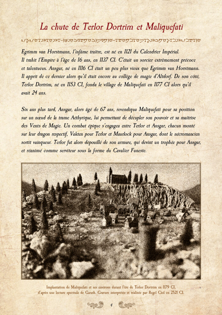 Histoire de Maliquefati.
